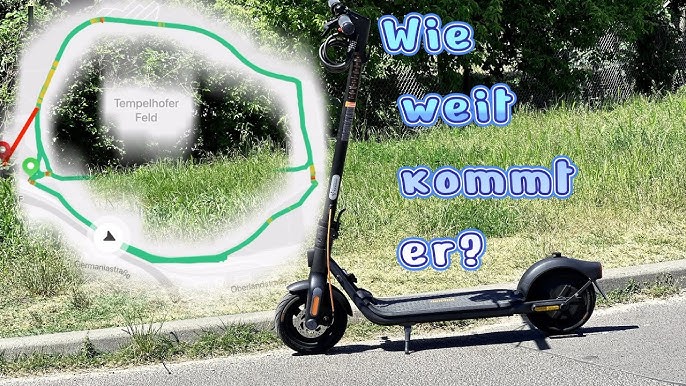 Segway Ninebot F2 Plus D | Steigungstest | E-Scooter 🛴 mit Straßenzulassung  u. Blinker - YouTube