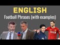 English football phrases