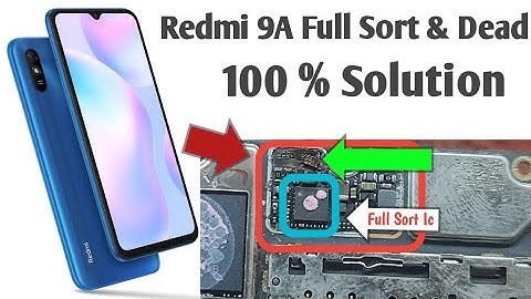 Redmi 9A Full Sort And Full Dead Solution New || Redmi 9A Charing Ic Sort And Born Ic Solve Problems