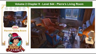 June's Journey - Vol 2 - Chapter 9 - Level 544 - Pierre's Living Room (Complete Gameplay, in order)