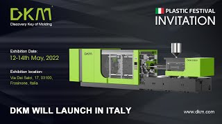 DKM Injection Molding Machine Launch in Italy