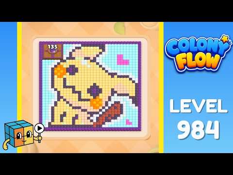 Colony Flow Level 984 Walkthrough Solution