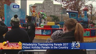 Philadelphia Thanksgiving Day Parade Kicks Off