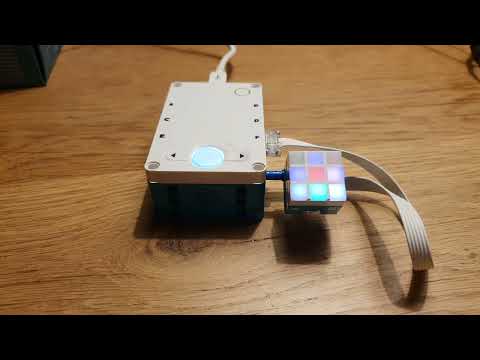 Python: Robot Inventor hub controlling the 3x3 LED matrix
