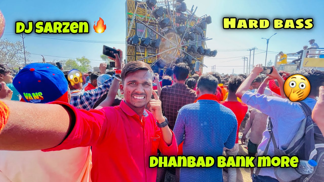 Dj Sarzen Dhanbad Bank More 😱 Hard Bass 🤯 Khatarnaak ￼ Speaker Check || Dj Sarzen King 👑