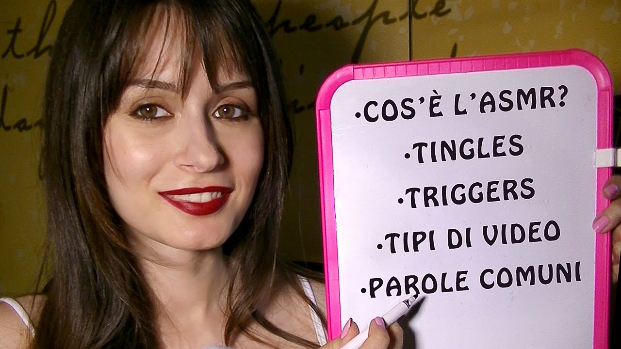 ASMR cos'è? che significa? 5 COSE DA CHIARIRE! YouTube