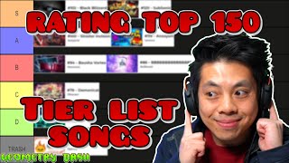 Rating Top 150 EXTREME DEMON SONGS | Extended TIER LIST