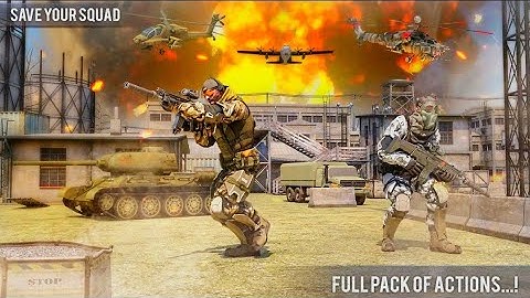Real Commando Shooting 3D Games - Free Games 2021| Best Game Android