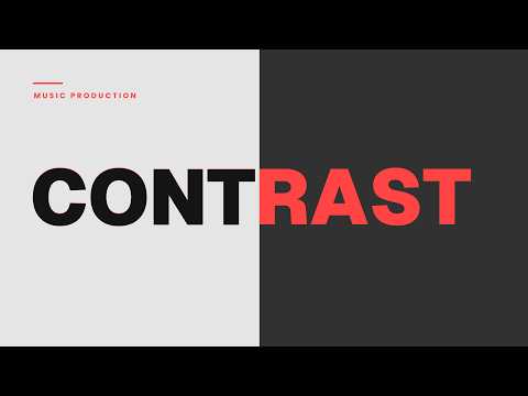 How I use contrast in track arrangements (Frequent Flyers)