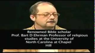 Bible Scholar Prof. Bart Ehrman Reveals The Truth About the Bible