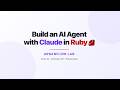 Build an AI Agent with Claude in Ruby