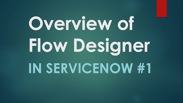 #1 What is Flow Designer in ServiceNow| Components & Architecture of Flow Designer with Examples