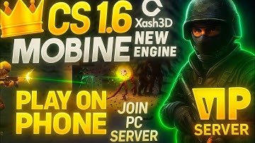 CS 1.6 Android 2025 🔥 Download + NightWordOfZM Zombie Mod | Free VIP Tutorial