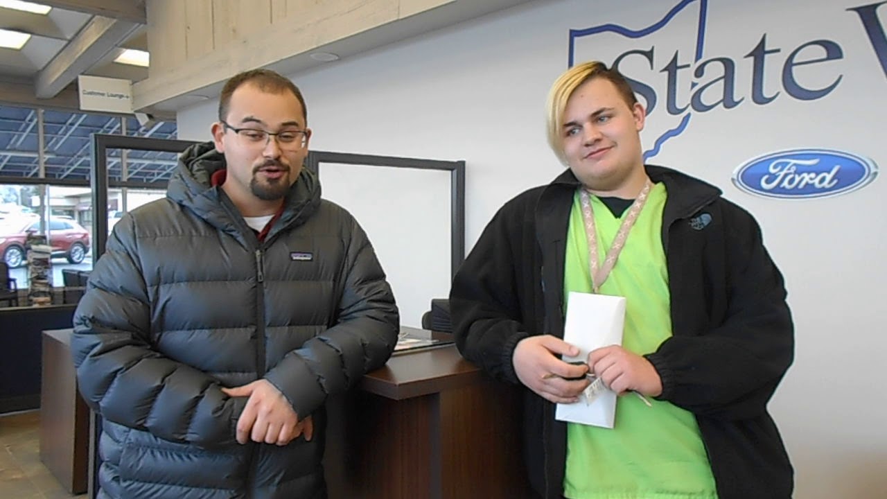 Gerritt Siska and Logan Rupert at Statewide Ford Lincoln in Van Wert