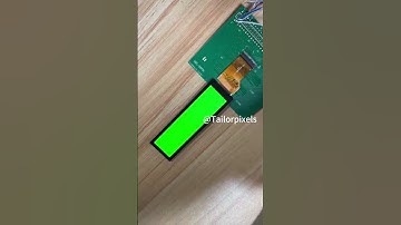 3.48 inch Touch LCD, Bar Display, 172×640, MIPI RGB MCU SPI QSPI #lcd #tftlcd #display