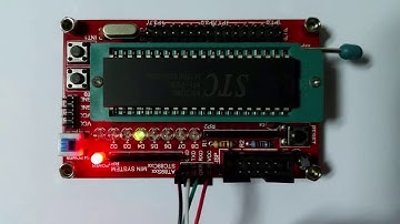 8051 Dancing LEDs