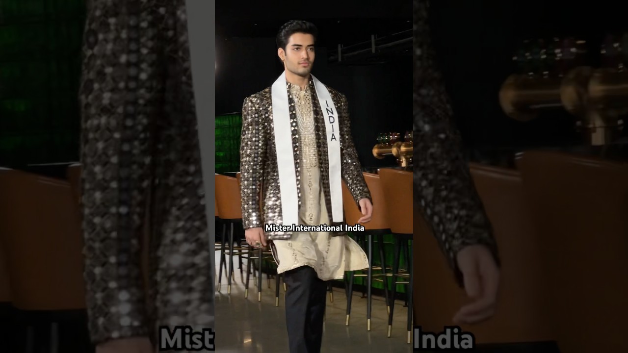 Mister International India 2025 during the Gala Night! 