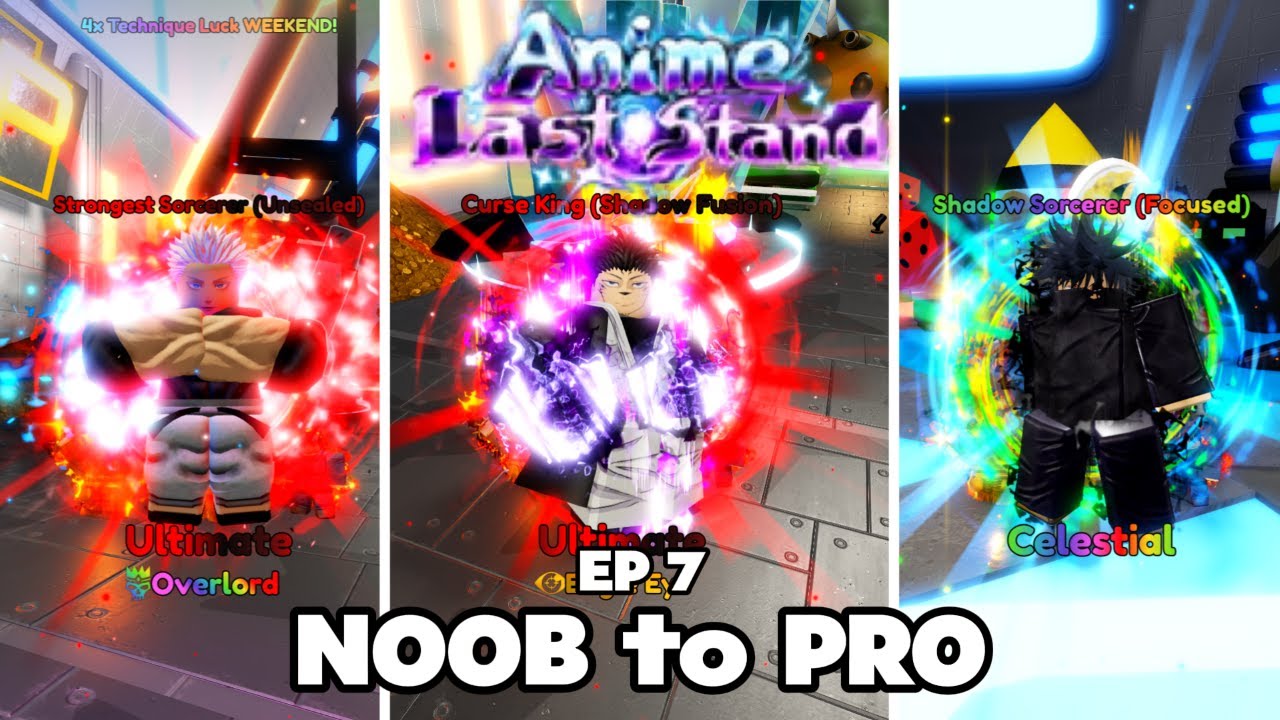 Evolving the NEW OP Jujutsu Kaisen Units in Anime Last Stand - Noob to ...