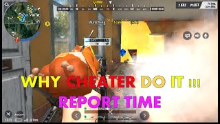 WHY DID PLAYER/CHEATER DO IT !!! // REPORT TIME