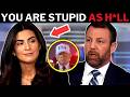 Kaitlan Collins SHUTS Down SMUG MAGA Moron Senator Live on CNN