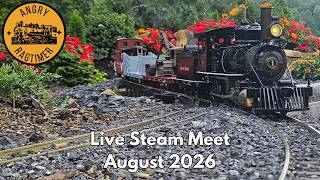 Garden Railroad Live Steam Meet - August 2026 Part 1