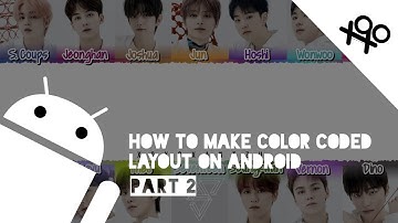 HOW TO MAKE Color Coded Lyrics [ZATY FARHANI layout (13 members ver.)] on Android Pt. 2 | xoxoxantzu