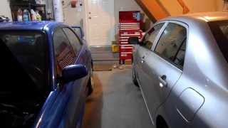 My 2-car garage setup, organization. Corrections: The tool chest is 27 inches, standard width. - Garage Gladiator GearTrack for 