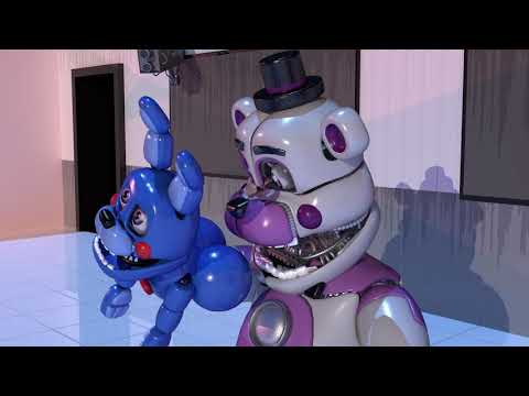 Funtime Freddy sniffs BonBon's farts