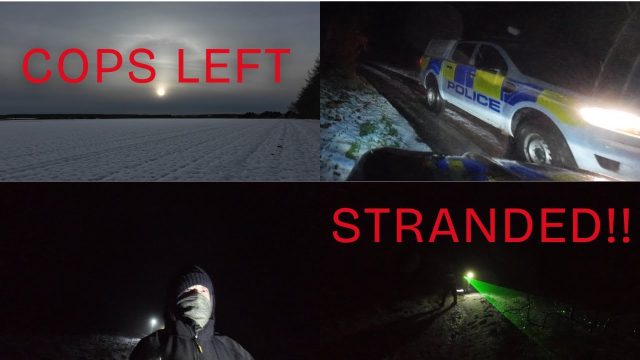 I let a Police Car pass and they left us to freeze! (Moors 4x4 Rescue)