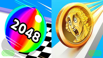 Ball Run 2048 Vs Coin Rush Android iOS Mobile Gameplay Walkthrough 886352