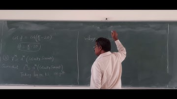 Problems on Angle between radius vector