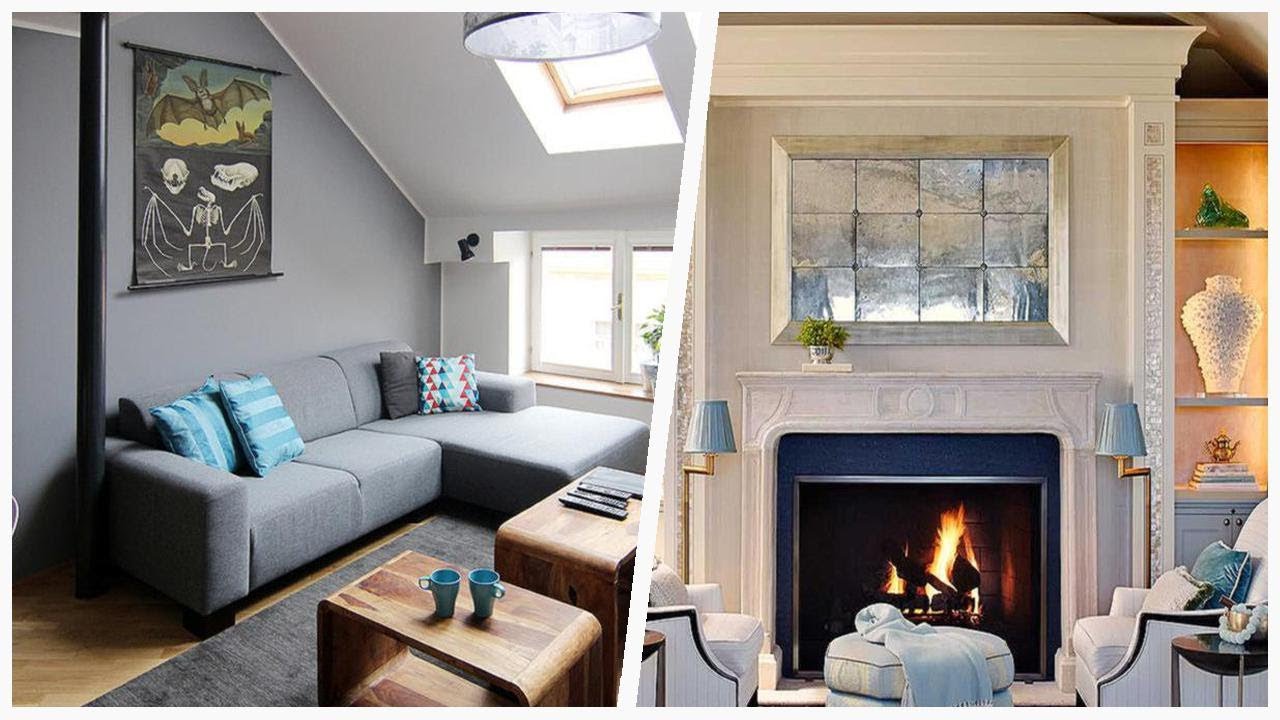 75 Small Gray Living Room Design Ideas You'll Love 🔴 YouTube