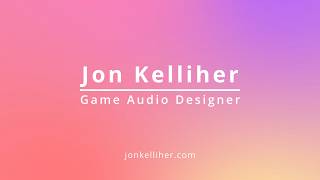 Game Audio Redesign Reel 2026