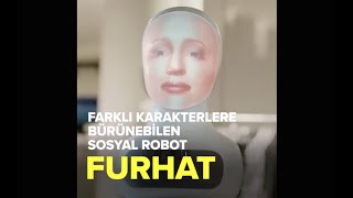 Farklı Karakterlere Bürünebilen Sosyal Robot Furhat