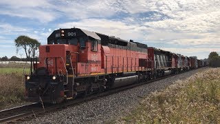 Chasing BLE 901 on L510 and Railfanning CN's Waukesha Sub