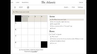 The Atlantic Crossword 2026