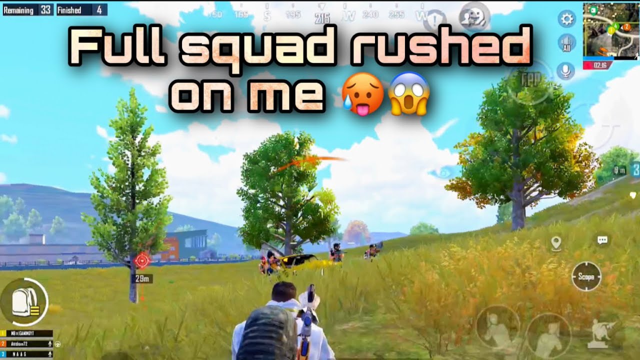 FULL SQUAD RUSHED ON ME 🥵😱 - YouTube