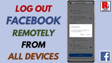 How to Log Out of Your Facebook Account Remotely from All Devices (2023)
