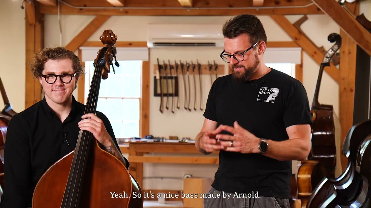 Alex Svensen Shows the 5/8 Arnold Schnitzer at Upton Bass