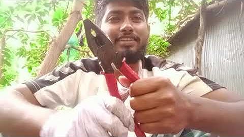 Restoration rusty pliers | pliers restore