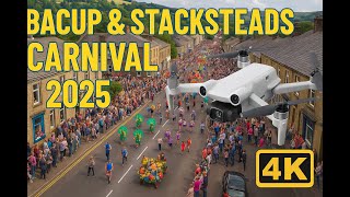 Bacup Stacksteads Carnival 2025 Drone View