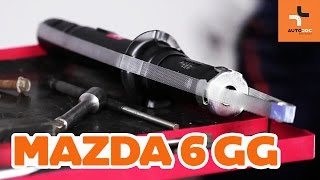 How to replace Dampers and shocks on MAZDA 6 Station Wagon (GY) - video tutorial