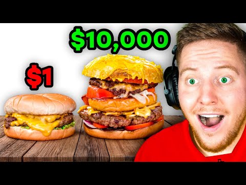 Бургер за 10.000$ vs Бургер за 1$
