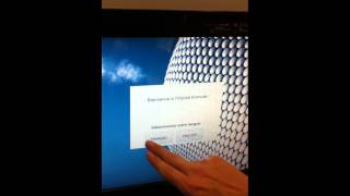 Presentation of Komutel health care interactive kiosk