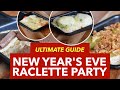 German Raclette Party - German New Years Eve Food Traditions