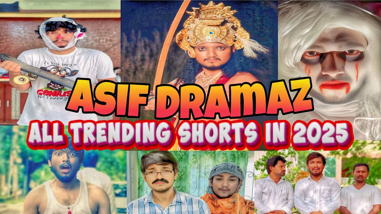 Most Watched Trending Funny Comedy Videos 😂 of Asif Dramaz in 2025