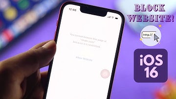 How to Block Specific Sites In Safari/Chrome on iPhone!
