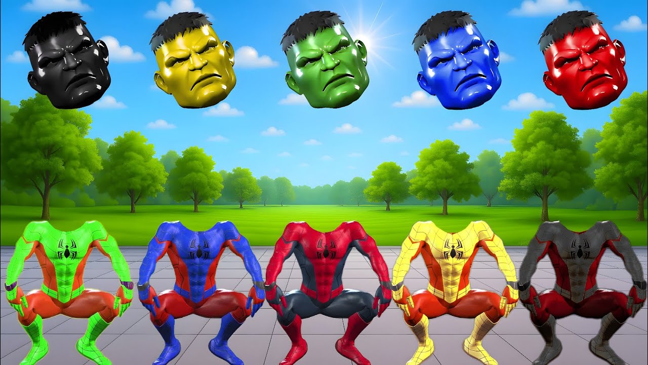 GAME PLAYING TEBAK GAMBAR TOP SUPERHERO I AVENGERS, CAPTAIN AMERICA, SPIDER MAN, IRON MAN, HULK