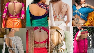 Beautiful Backless Blouse Designs