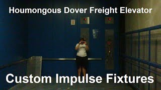 A humongous Dover Impulse Hydraulic Freight Elevator with CaptainElevator42189!